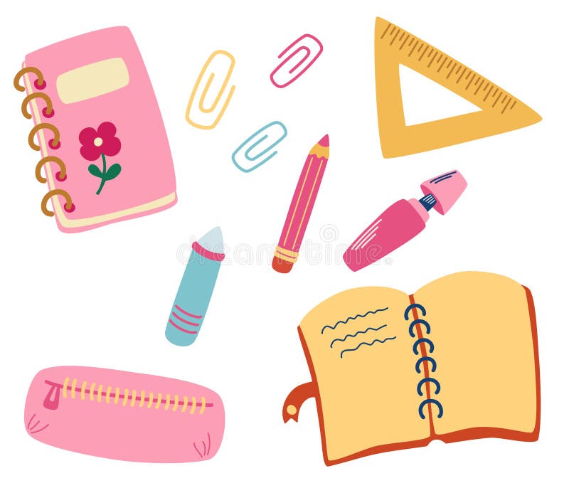 Cute Markers Clip Art