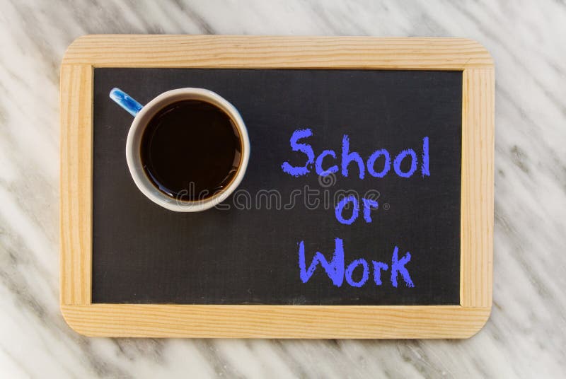 School or work stock photo. Image of multiple, black 43202352