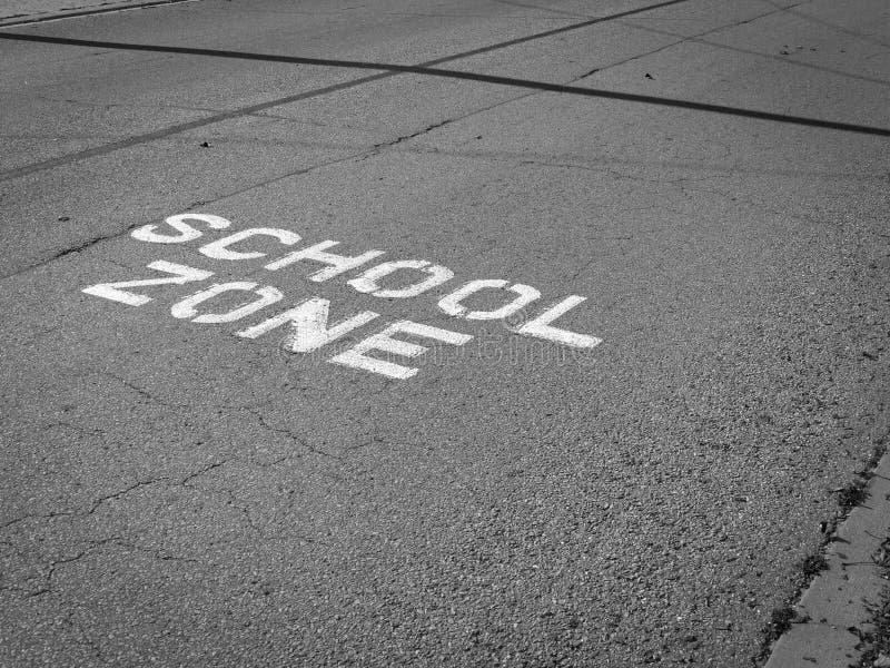 School Zone royalty free stock photo