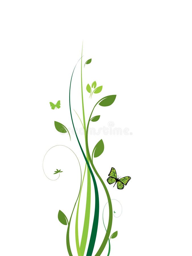 Schoon elegant bloemenontwerp vector illustratie Schoon elegant bloemenontwerp vector illustratie