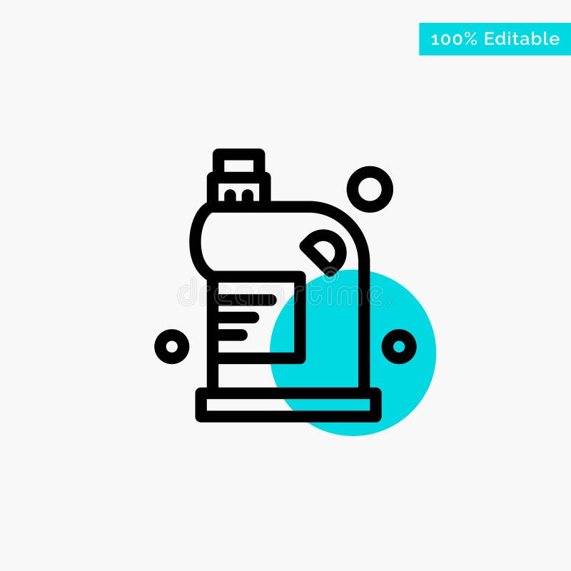 Schoon, het Schoonmaken, Afvoerkanaal, Vloeistof, van het de cirkelpunt van het Huishouden het turkooise hoogtepunt Vectorpictogr stock illustratie Schoon, het Schoonmaken, Afvoerkanaal, Vloeistof, van het de cirkelpunt van het Huishouden het turkooise hoogtepunt Vectorpictogr stock illustratie