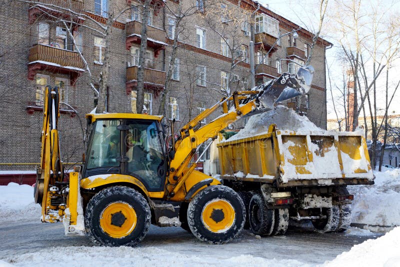 Schoongemaakte sneeuw royalty-vrije stock foto Schoongemaakte sneeuw royalty-vrije stock foto