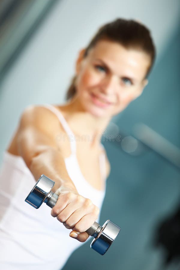 Schoudertraining royalty-vrije stock afbeelding