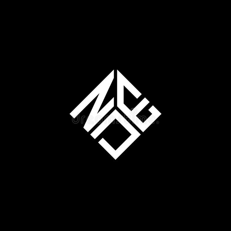 Schriftlogodesign auf schwarzem Hintergrund. Design-Logo. Schreibschrift