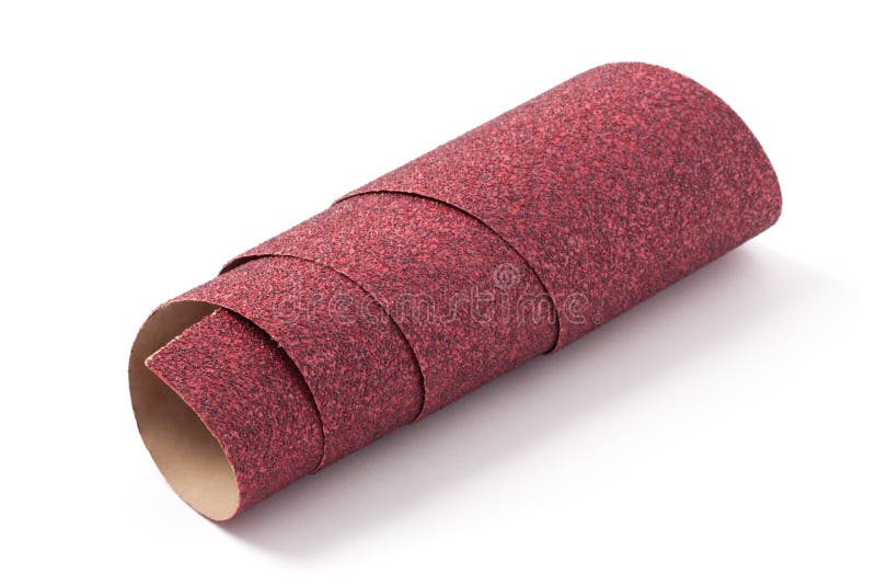 Schuurpapierbroodje stock afbeelding Schuurpapierbroodje stock afbeelding