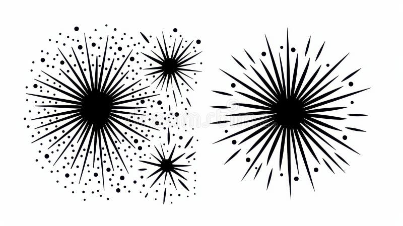 Schwarze Funkeln-Ikone, die perfekt dazu geeignet sind, jedem Design-Projekt mit vielseitigen Sternsymbolen einen Zauber hinzuzufü. Stilvolle Schwarz-Funkel-Ikonen-Kollektion, ideal für die Verbesserung der Grafik oder das Hinzufügen von Flair in Ihre kreativen Designs in einem sauberen weißen Hintergrund