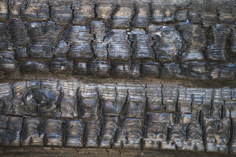 Schwarze Kohlenbeschaffenheit der versengten hölzernen Bretter der Wände des Hauses Ruinierter Wohnungsbau nach einem Feuer lizenzfreies stockbild Schwarze Kohlenbeschaffenheit der versengten hölzernen Bretter der Wände des Hauses Ruinierter Wohnungsbau nach einem Feuer lizenzfreies stockbild