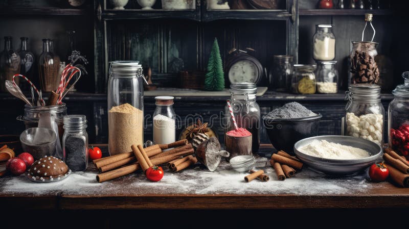 Schwarze Küchenwasserflasche stock abbildung