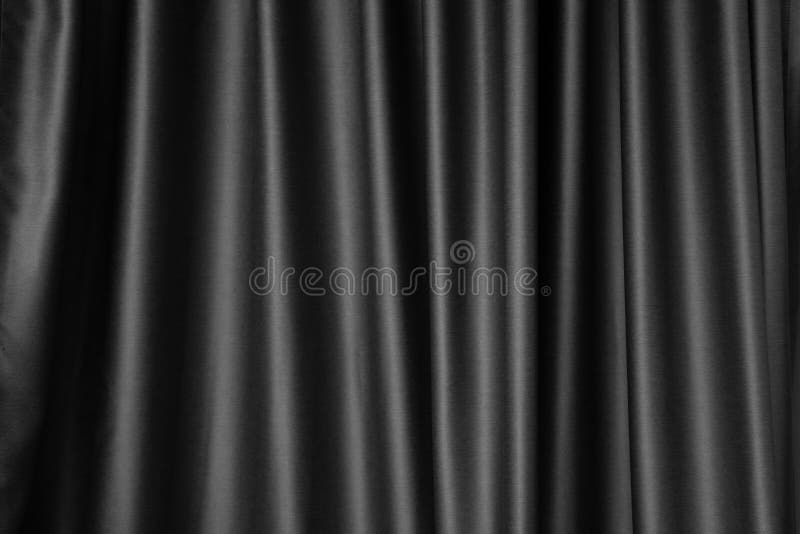 Schwarze Seidenvorhangbeschaffenheit lizenzfreie stockbilder Schwarze Seidenvorhangbeschaffenheit lizenzfreie stockbilder