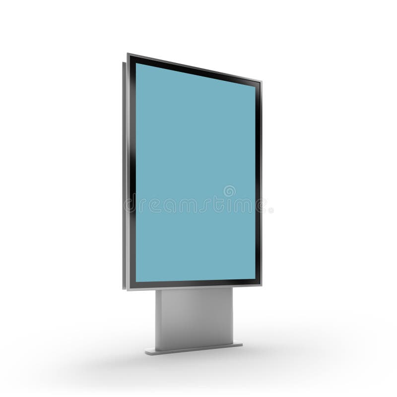 Schwarze Vertikale gedrehter Monitormodell-Weißhintergrund lizenzfreie abbildung Schwarze Vertikale gedrehter Monitormodell-Weißhintergrund lizenzfreie abbildung