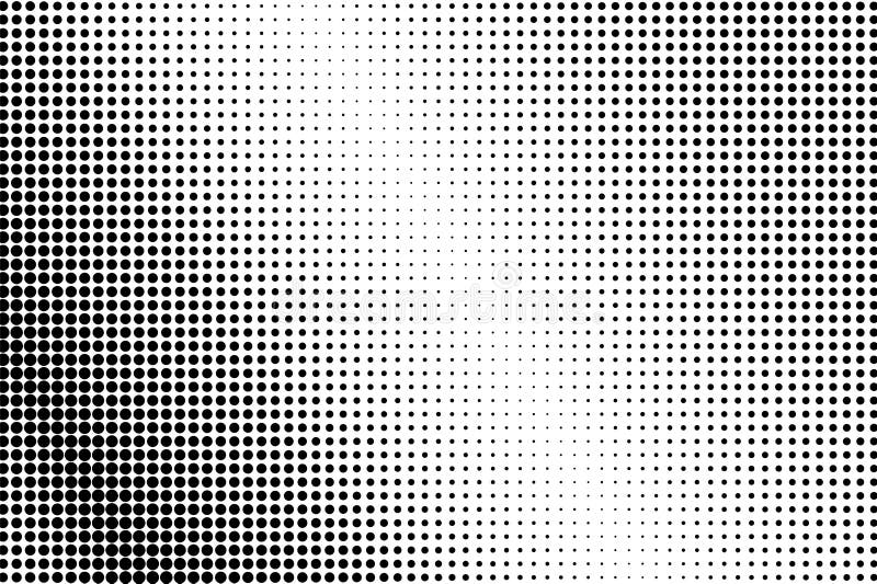 Schwarze weiße glatte Diagonale punktierte Steigung Halbtonhintergrund