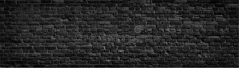 Schwarzer Backsteinmauer-Hintergrund