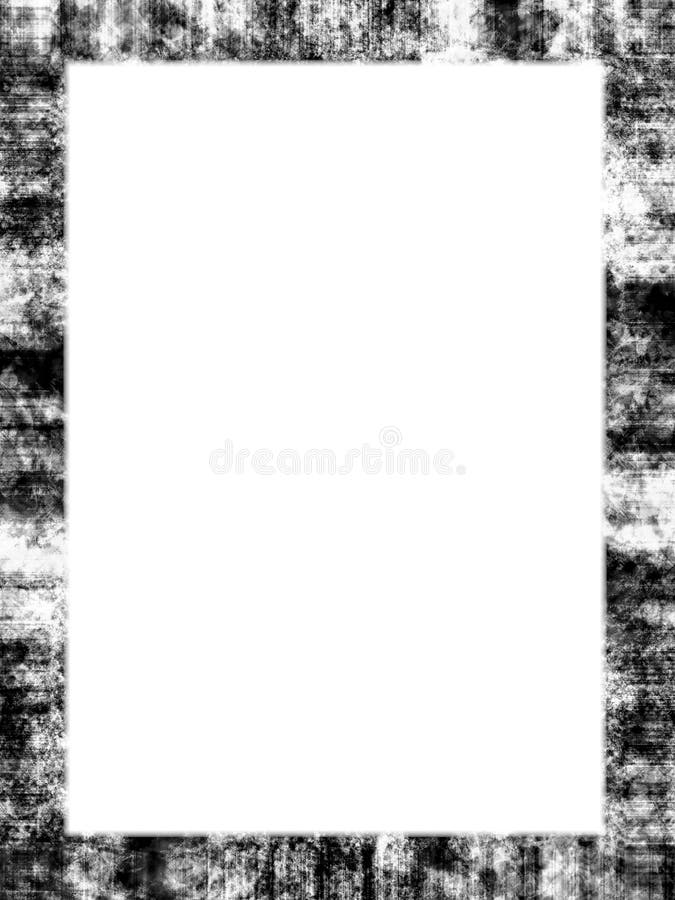Schwarzer Grunge Bilderrahmen vektor abbildung Schwarzer Grunge Bilderrahmen vektor abbildung
