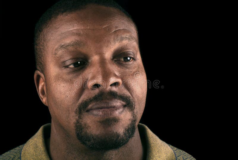 Schwarzer Mann Stockfoto Bild Von Amerikanisch Afro 3842686