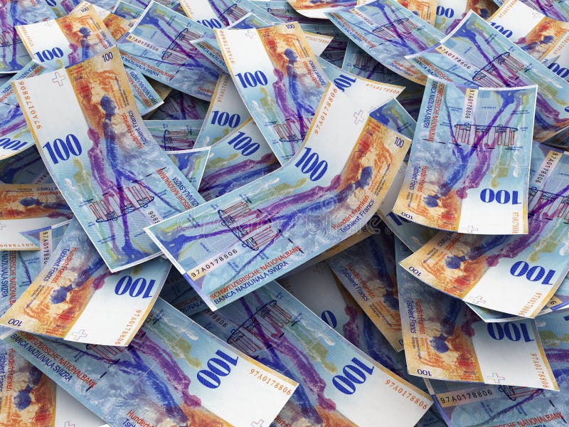 Schweizer Bargeld-Banknoten stockfotos Schweizer Bargeld-Banknoten stockfotos