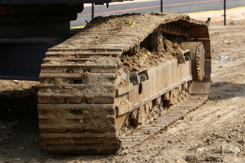 Heavy construction machinery, tractors and bulldozers at a construction site in Israel. Heavy construction machinery, tractors and bulldozers at a construction site in Israel