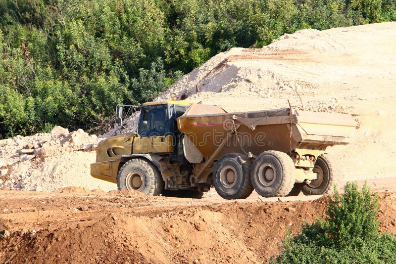 Heavy construction machinery, tractors and bulldozers at a construction site in Israel. Heavy construction machinery, tractors and bulldozers at a construction site in Israel