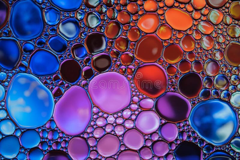 Schönes abstraktes Wasser lässt bunten Hintergrund fallen lizenzfreie stockbilder