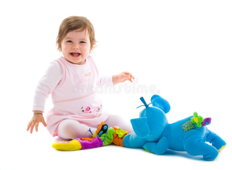 Schätzchen, das Ausschnitt spielt lizenzfreie stockfotografie Schätzchen, das Ausschnitt spielt lizenzfreie stockfotografie
