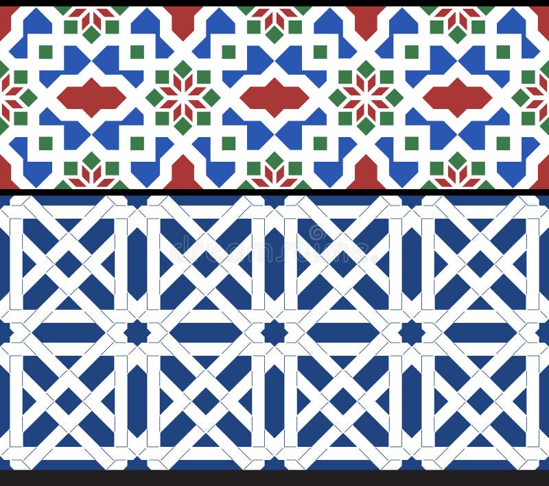Schéma islamique continu illustration de vecteur Schéma islamique continu illustration de vecteur
