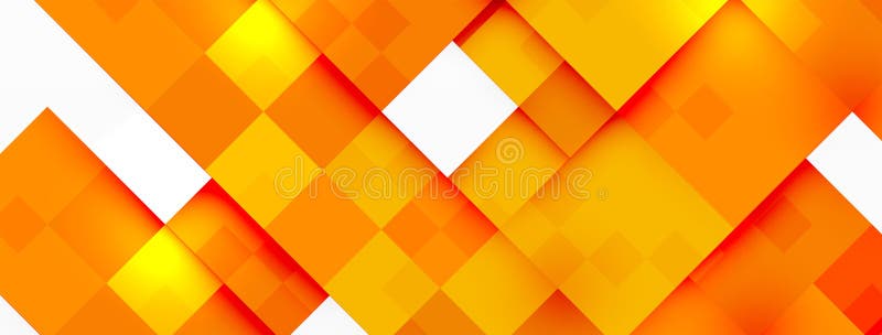A vibrant seamless pattern of orange squares on a white background, showcasing symmetry and closeup details. The colorfulness and amber tones create a beautiful and eyecatching design. A vibrant seamless pattern of orange squares on a white background, showcasing symmetry and closeup details. The colorfulness and amber tones create a beautiful and eyecatching design