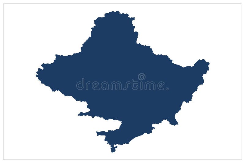 Schöne blaue Farbe gandaki Provinz Illustration der Nepal. Schöne blaue Farbe gandaki Provinz Illustration Nepal auf weißem Hintergrund
