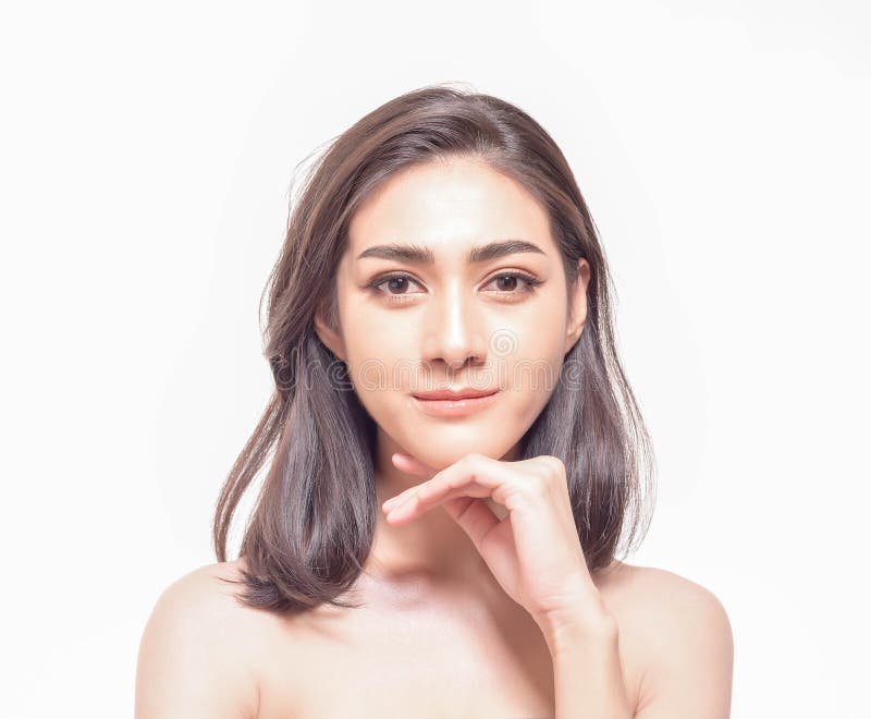Schöne junge Asiatin mit klarer neuer Hautnote ihr eigenes Gesicht Gesichtsbehandlung, Hautreiniger, Cosmetology, Schönheit und stockfotos Schöne junge Asiatin mit klarer neuer Hautnote ihr eigenes Gesicht Gesichtsbehandlung, Hautreiniger, Cosmetology, Schönheit und stockfotos
