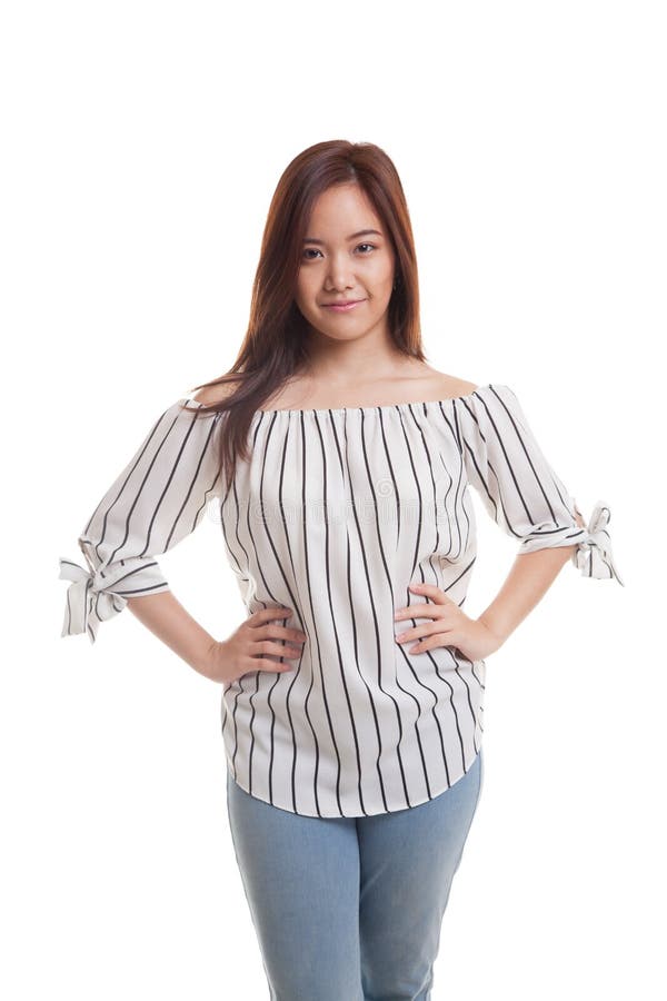 Schöne junge asiatische Frau stockfotografie Schöne junge asiatische Frau stockfotografie
