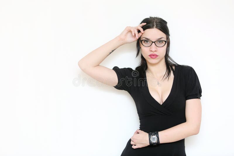 Mit brille frau sexy Männer finden