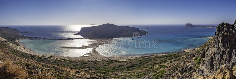 Schöner Balos Beach, Kreta, Griechenland stockbild Schöner Balos Beach, Kreta, Griechenland stockbild