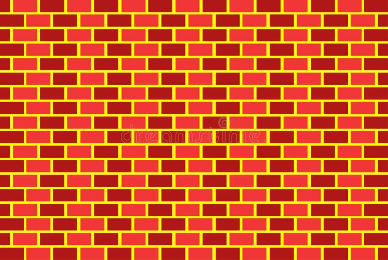 Bunte Backsteinmauer, schöne Textur, Hintergrund lizenzfreie abbildung