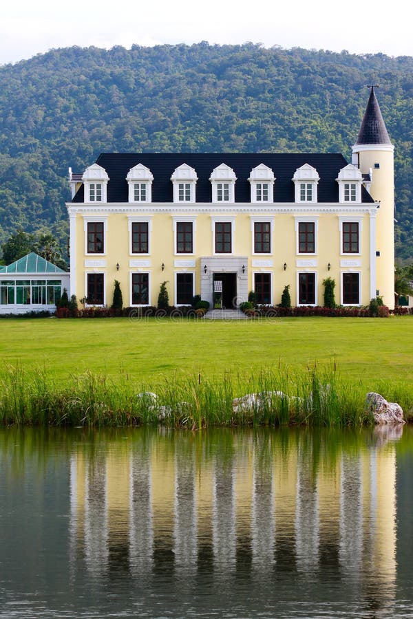 Schönes Chateau stockfoto Schönes Chateau stockfoto