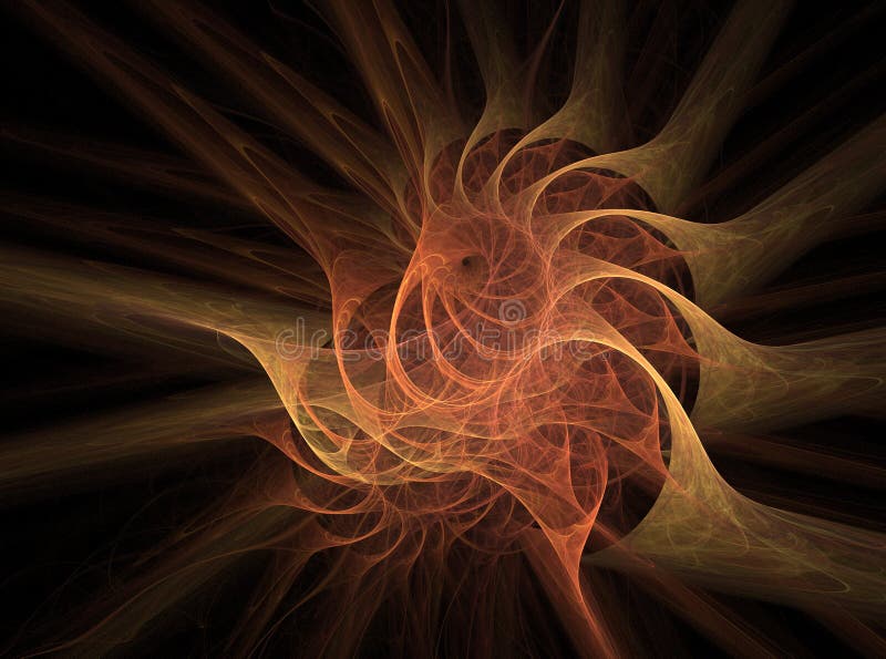 Beautiful fusion is a complex fractal image. Beautiful fusion is a complex fractal image