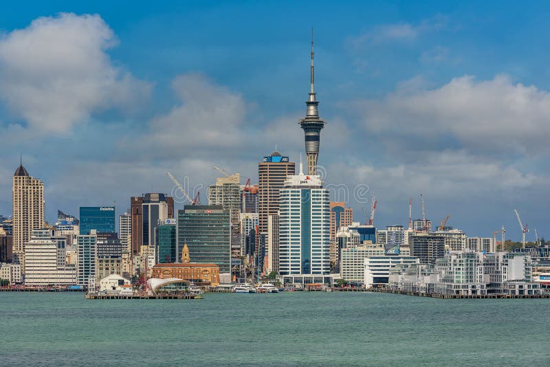 Schönes Stadtbild von Auckland, Neuseeland stockbild Schönes Stadtbild von Auckland, Neuseeland stockbild