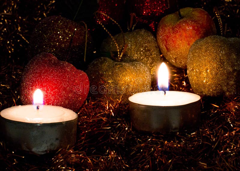 Schönes Weihnachtsbild stockbild. Bild von funkeln, glas - 61614369