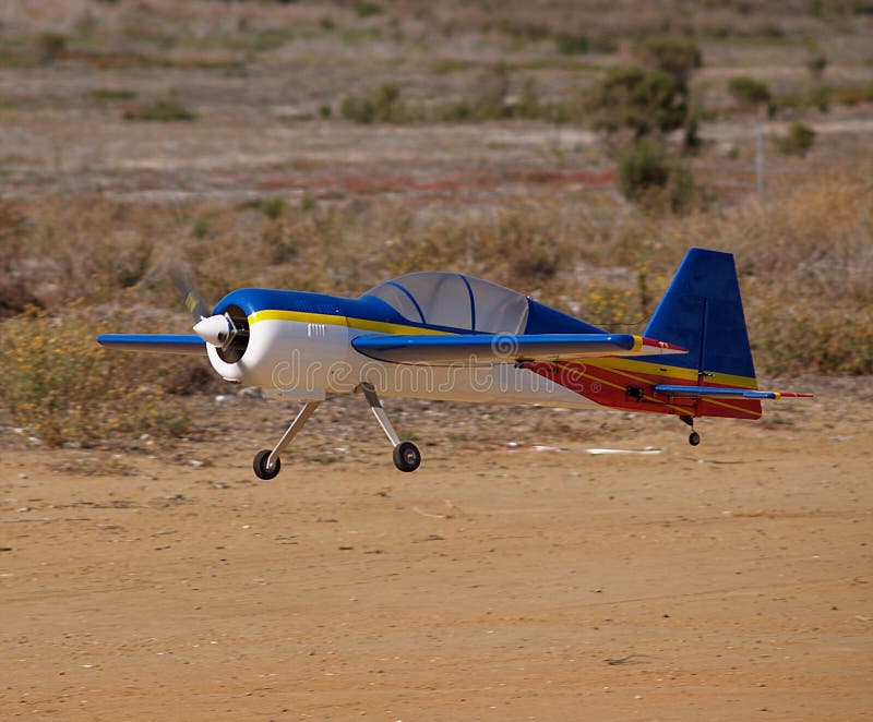 Schönheit Rc flache Landung stockfotos Schönheit Rc flache Landung stockfotos