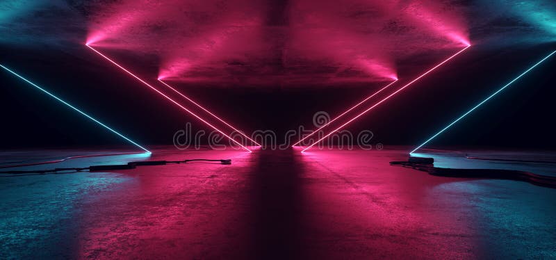 Sci Fi Neon Λάμψη Φώτα Μπλε Πορφυρές Γραμμές Καλώδια Βύσματα Δάπεδα Λέιζερ Studio Stage Show Night Retro Futuristic Modern ελεύθερη απεικόνιση δικαιώματος Sci Fi Neon Λάμψη Φώτα Μπλε Πορφυρές Γραμμές Καλώδια Βύσματα Δάπεδα Λέιζερ Studio Stage Show Night Retro Futuristic Modern ελεύθερη απεικόνιση δικαιώματος