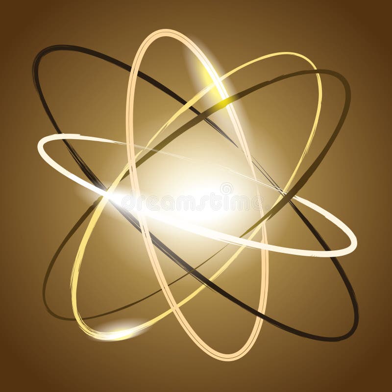 Science emblem stock vector. Illustration of orbiting 78914717
