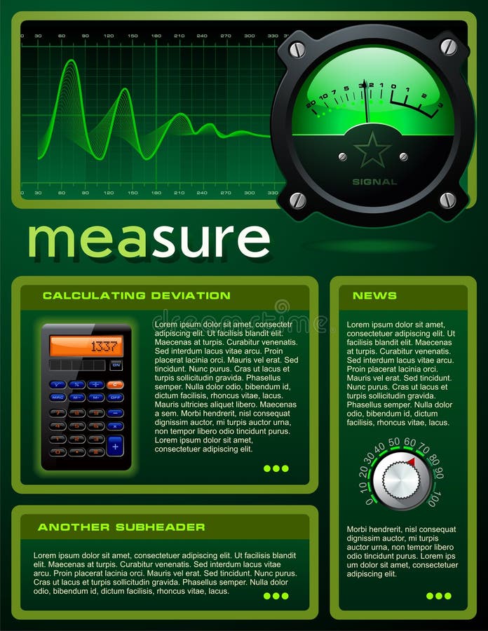 Sciencethemed Brochure Royalty Free Stock Image Image 6870336