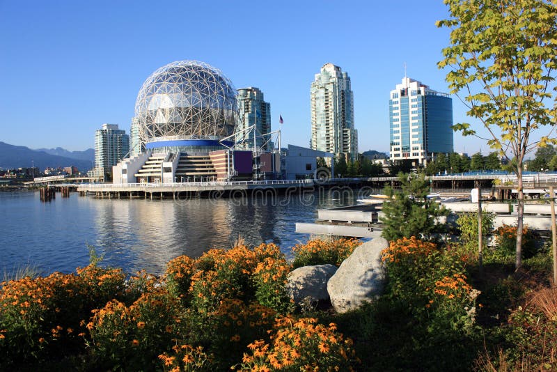 Science World In Vancouver stock image Science World In Vancouver stock image