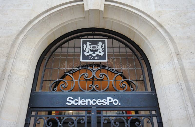 Sciences Po Paris photographie éditorial. Image du campus 57883897