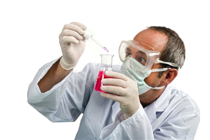 Scientist in laboratory