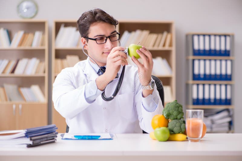 Scientist Examining Vegetables Stock Image - Image of greenhouse