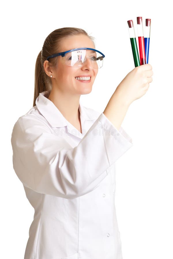 Scientist woman