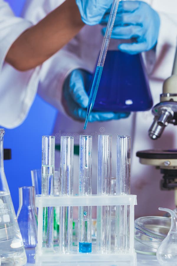 Scientists in the Chemical Laboratory Stock Photo - Image of education ...