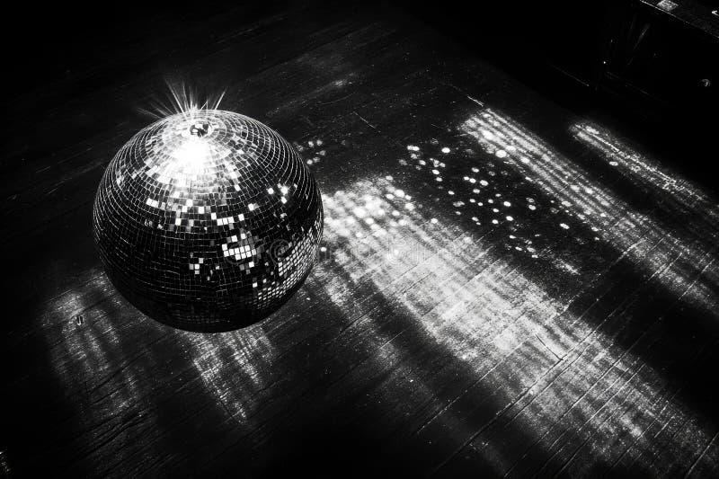 Scintillare i modelli di luce per la fusione in disco su superficie scura royalty illustrazione gratis