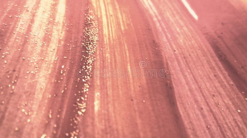 Peach tone scattered glitter on colorful surface. Hand drawn brush strokes theme design. Grungy artwork for creative looks. Peach tone scattered glitter on colorful surface. Hand drawn brush strokes theme design. Grungy artwork for creative looks.