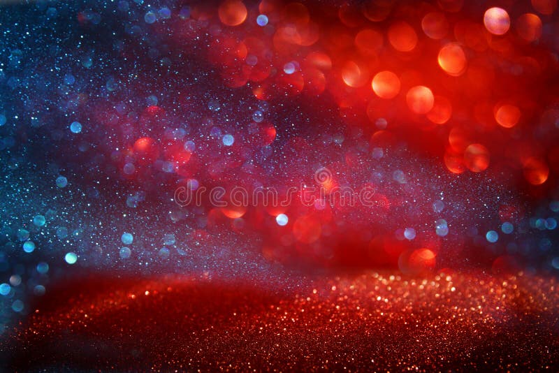 Scintillement rouge et bleu patriotique abstrait photos stock Scintillement rouge et bleu patriotique abstrait photos stock