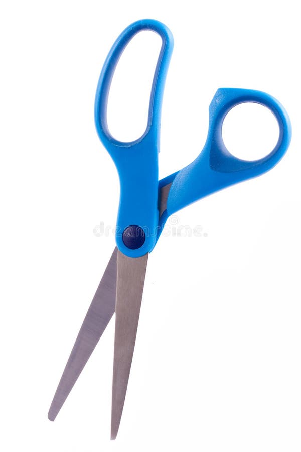 Scissors WIth Blue Handle