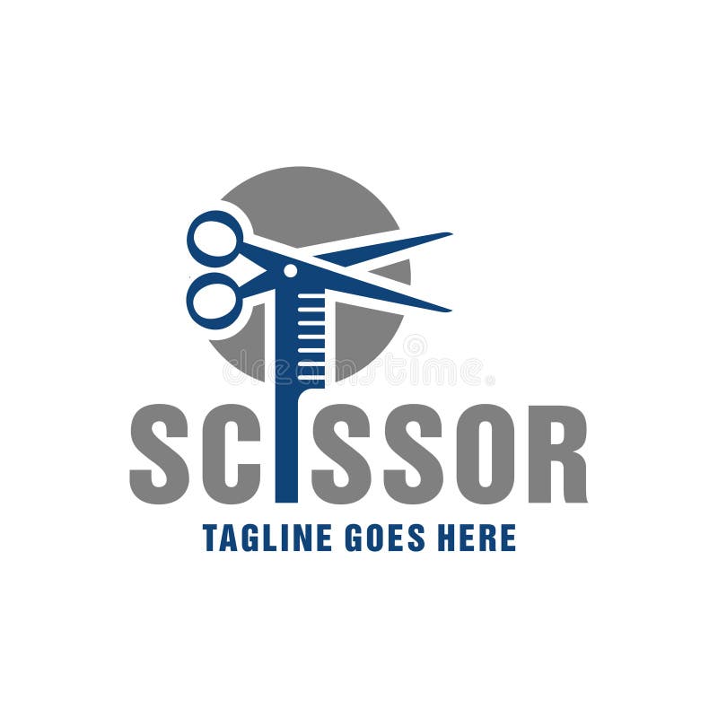 Comb Logo Scissors Stock Illustrations – 4,211 Comb Logo Scissors Stock ...